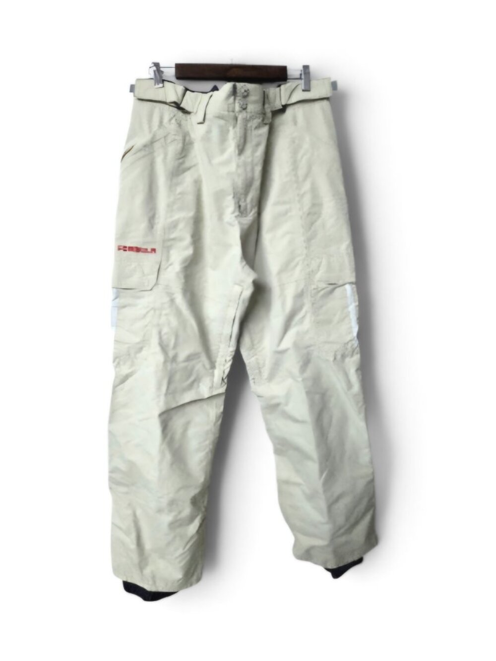 Burton Formula Ski Pants Tan Womens XL Insulated Cargo Snowboard Apres Ski